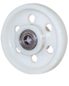 Rueda para Zorra Hidraulica Nylon